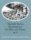 BÖHM Divertissement op. 11 für Flöte und Klavier