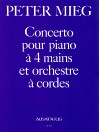 MIEG Concerto pour piano à quatre mains - Partitur