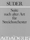 SUDER Suite nach alter Art für Streichorch.- Part.