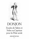 DONJON Etudes de Salon et Solos ou Caprices, flute