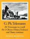 TELEMANN 28. Triosonate in c-moll (TWV 42:c4)