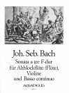 BACH J.S. Triosonate F-dur (BWV 529) - Part.u.St.