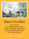 UCCELLINI 2 Sonatas op. 2/1 and op. 3/2