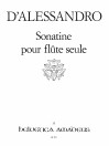 d'ALESSANDRO Sonatine op. 19 pour flûte seule