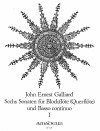 GALLIARD 6 Sonaten - Band I: Sonaten 1-3
