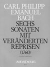 BACH C.Ph.E. 6 Sonaten (1760) Wq 50 - bounded