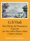 VITALI Varie Partite del...op.7/1, Ciaccona op.7/3