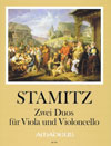 STAMITZ 2 Duos C-dur und D-dur für Viola und Cello
