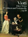 VIOTTI 3 Trios op. 18 für 2 Violinen und Cello