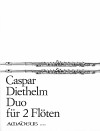 DIETHELM Duo op. 124 (1974) für zwei Flöten