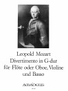 MOZART Divertimento in G major - Parts