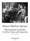 SPERGER Divertimento in D major - Score & Parts