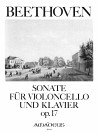 BEETHOVEN Sonate F-dur für Cello und Klavier,op.17