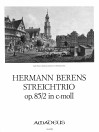 BERENS Streichtrio II op. 85/2 in c-moll - Stimmen
