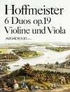 HOFFMEISTER 6 Duos op.19 Violine/Viola - Stimmen
