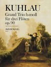 KUHLAU F. Grand Trio h-moll für 3 Flöten op.90