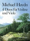 HAYDN M. 4 Duos für Violine/Viola (MH 335ÍMH 338)