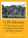 TELEMANN 95. Triosonate in a-moll (TWV 42:a4)
