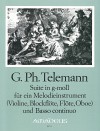 TELEMANN Suite g-moll (TWV 41:g4) - Part.u.St.