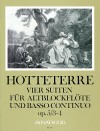 HOTTETERRE 4 Suiten op. 5 - Heft 2: Suiten 3 - 4