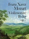 MOZART F.X. Sonate B-dur op. 7 für Violine + Klav.