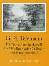 TELEMANN 50. Triosonate in d-moll (TWV 42:d6)