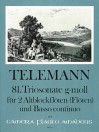 TELEMANN 81. Triosonate in g-moll (TWV 42:e11)