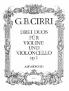 CIRRI 3 Duos op.1 für Violine und Violoncello