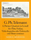 TELEMANN 6. Paris Quartet in b minor (TWV 43:h1)