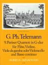 TELEMANN 9. Pariser Quartett G-dur (TWV 43:G4)