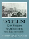 UCCELLINI 2 Sonaten op.4/9, 10 Altblockfl./Bc.