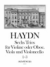 HAYDN 6 Trios für Violine, Viola u.Cello - Band I
