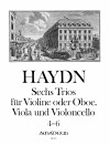 HAYDN 6 Trios für Violine, Viola u.Cello - Band II