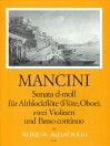 MANCINI Sonata VI in d-moll - Part.u.St.