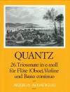 QUANTZ 26. Triosonate e-moll (QV 2:21)