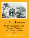TELEMANN 88. Triosonate in Es-dur (TWV 42:Es1)