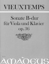VIEUXTEMPS Sonate B-dur op. 36 für Viola u.Klavier
