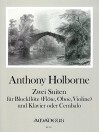 HOLBORNE 2 suites for recorder and harpsichord