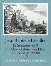 LOEILLET 12 Sonaten op. 3 - Band III: 7-9