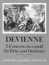 DEVIENNE 7. Flötenkonzert e-moll - KA mit Solost.