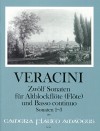 VERACINI 12 Sonaten - Band I: Sonaten 1-3