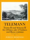 TELEMANN Trietto II und Scherzo II (TWV 42:D2,E1)