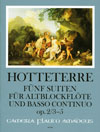 HOTTETERRE  5 Suites op. 2 - Volume II: Suites 3-5