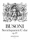 BUSONI Streichquartett in C-dur op. 19 - Stimmen