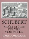 SCHUBERT 12 pieces for four violoncellos