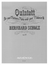 SCHOLZ Quintett in e-moll op. 47