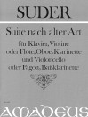 SUDER Suite in the old style - score and parts