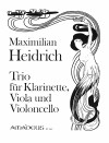 HEIDRICH Trio op. 33 for clarinet, viola and cello