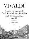 VIVALDI Concerto a-moll op.3/8 (RV 522) - Partitur