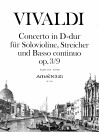 VIVALDI Concerto D-dur op.3/9 (RV 230) - Partitur